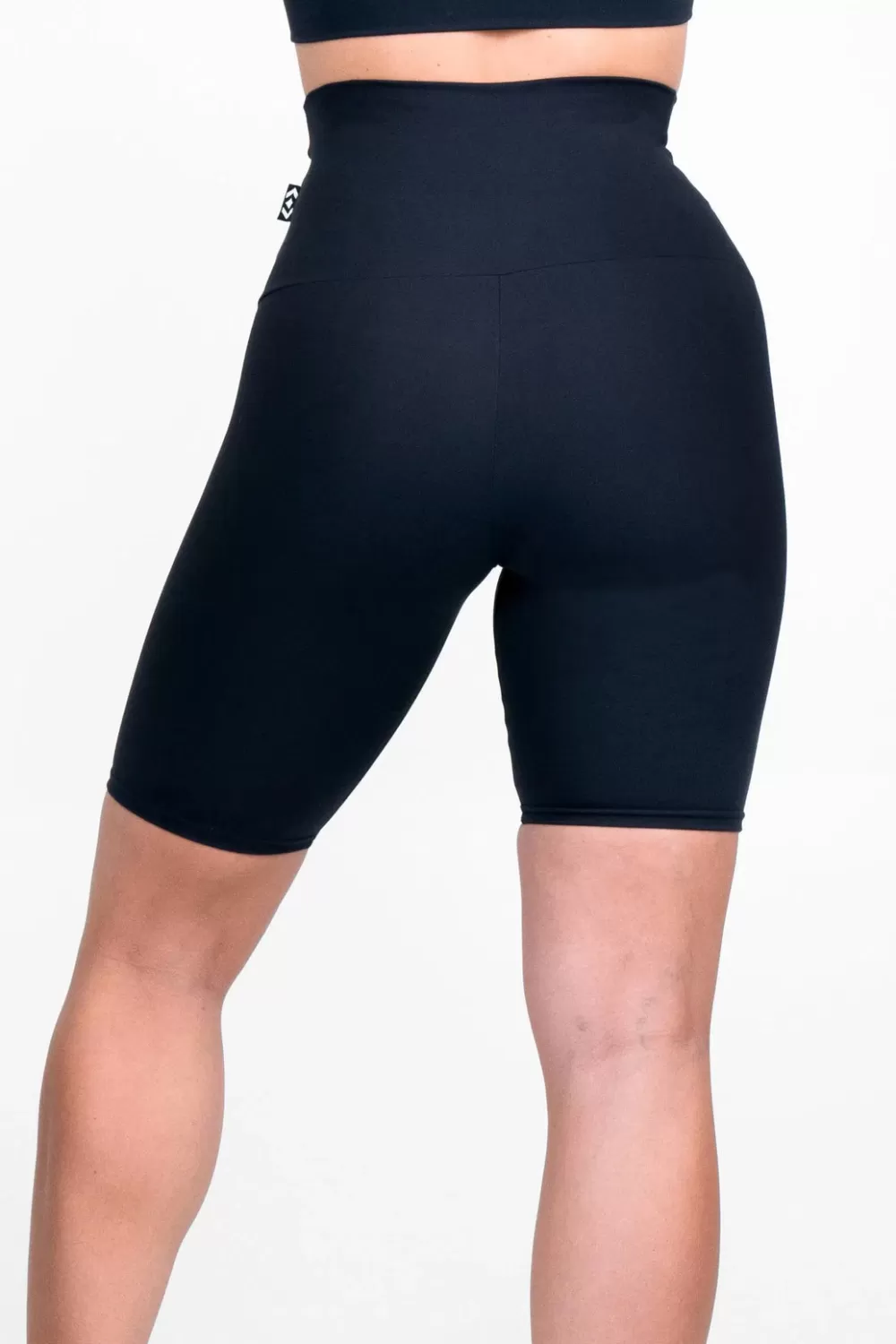 Black Body Contouring - Extra High Waisted Long Shorts*Exoticathletica Store