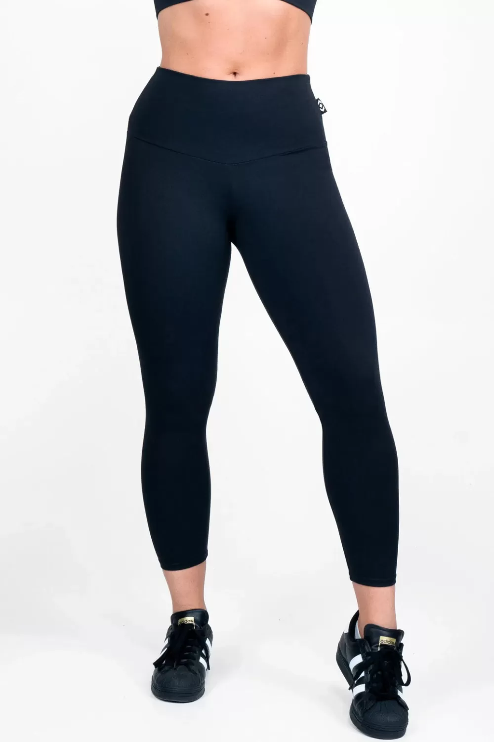 Black Body Contouring - High Waisted 7/8 Leggings*Exoticathletica Cheap