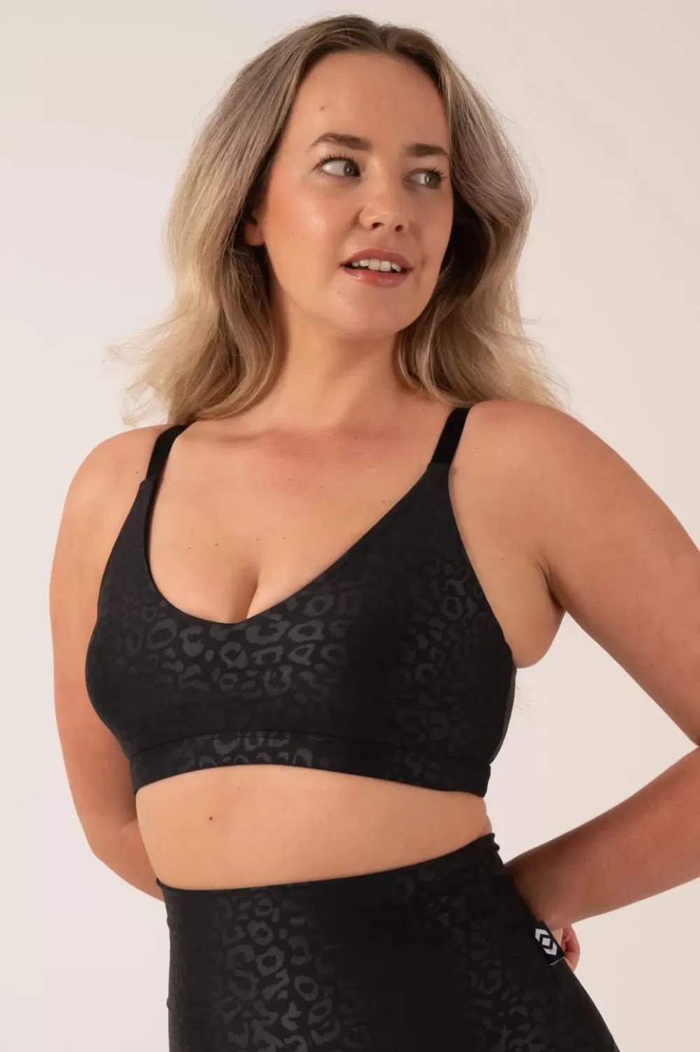 Black Exotic Touch Jag - Bralette Crop*Exoticathletica Shop