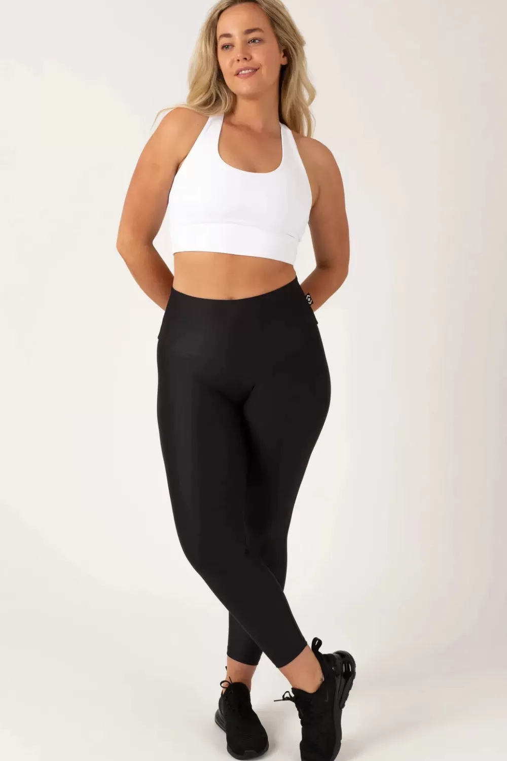 Black Performance - High Waisted 7/8 Leggings*Exoticathletica Flash Sale