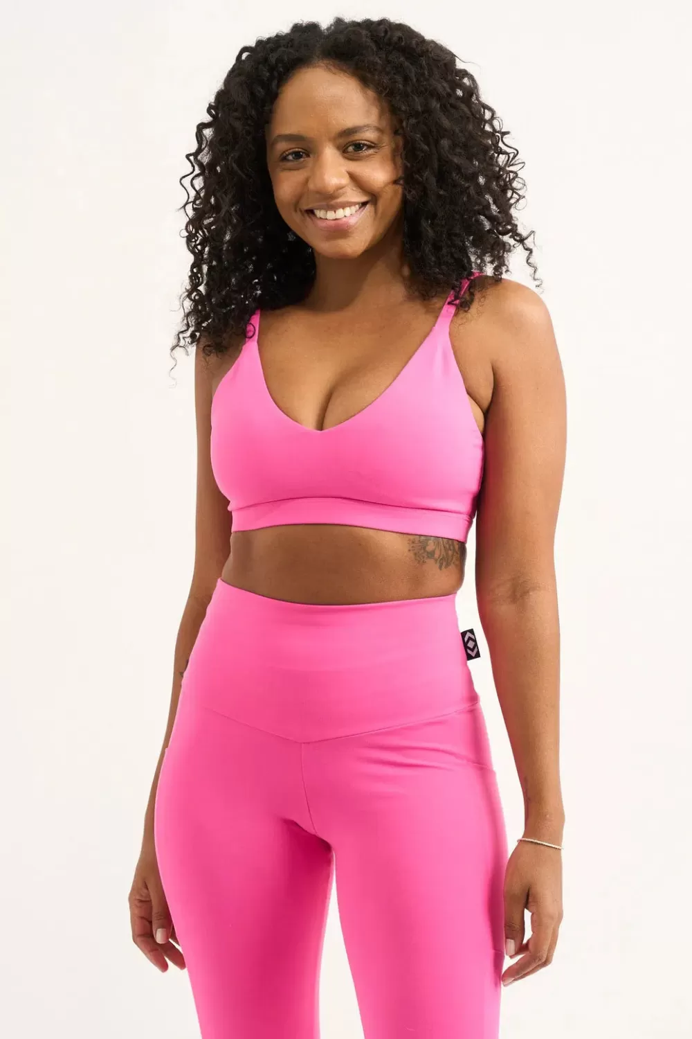 Candy Pink Body Contouring - Bralette Crop*Exoticathletica Outlet