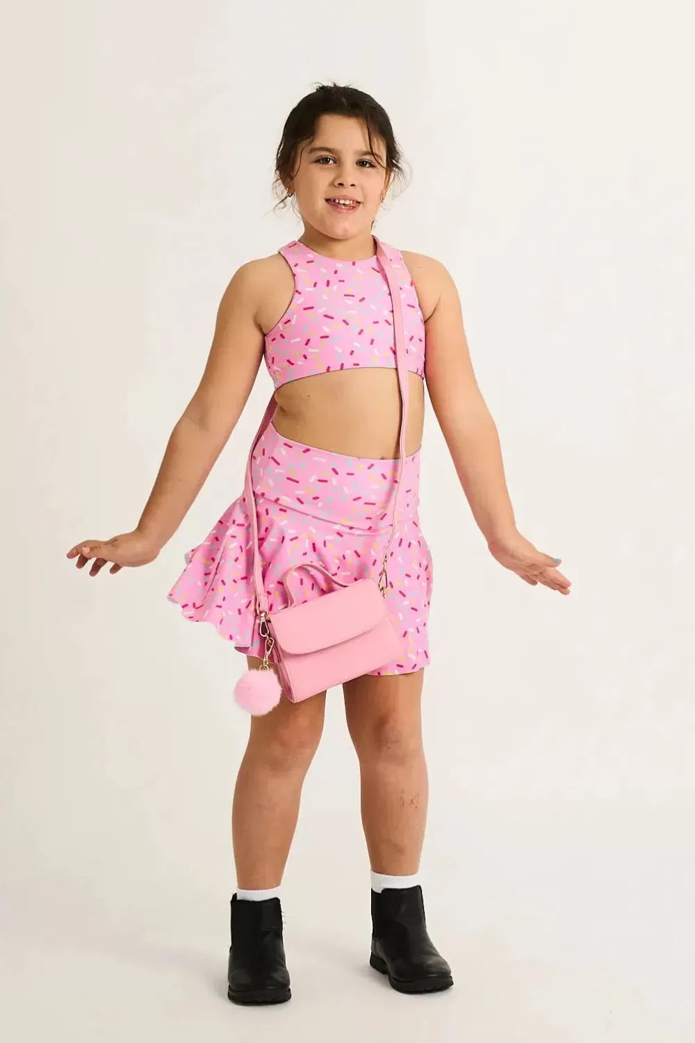 Performance Kids Simple Skort - Extra Sprinkles*Exoticathletica New