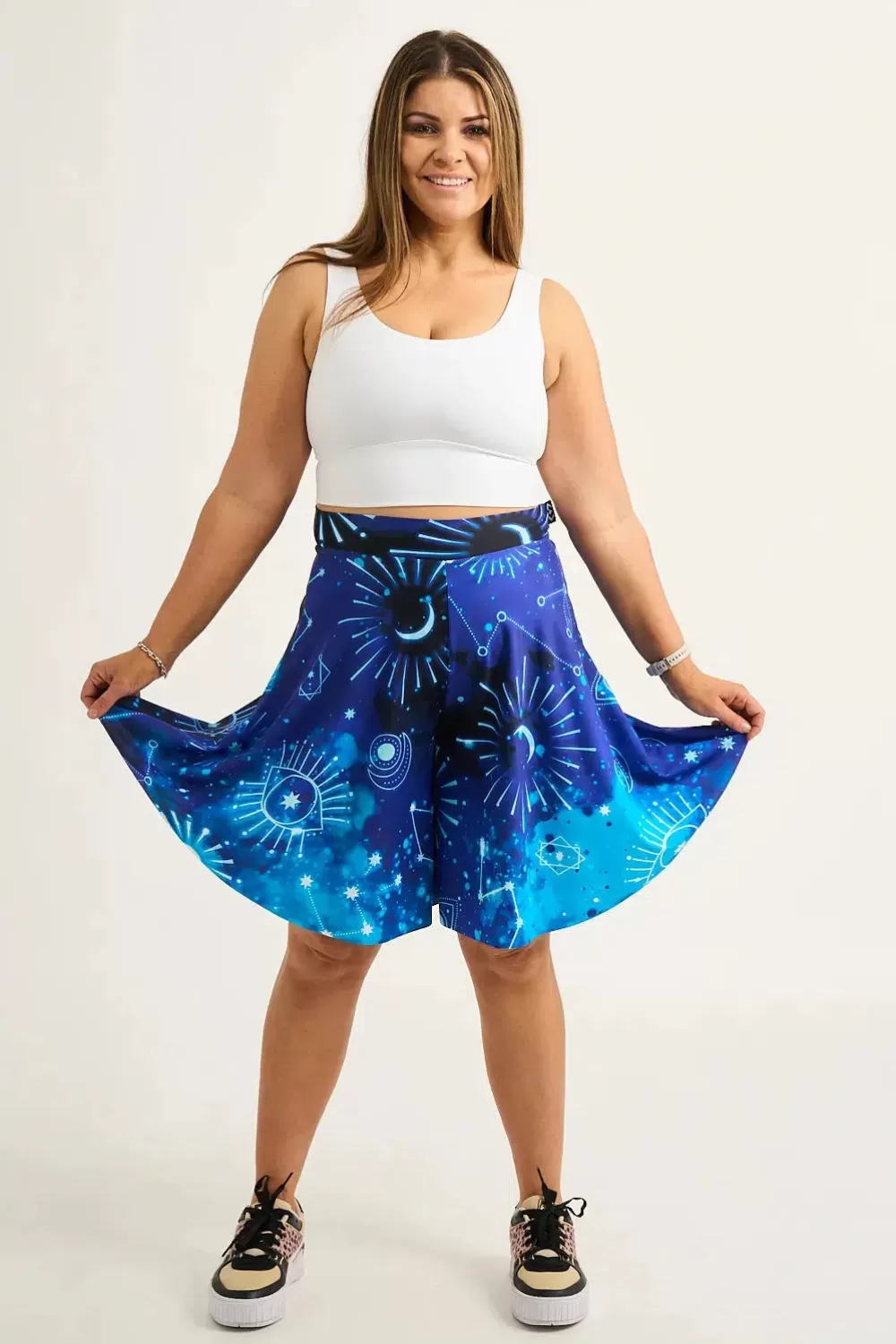 Silky Basketball Palazzo Short - Imagine Nation*Exoticathletica Sale