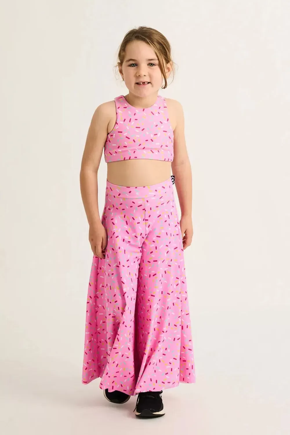 Silky Kids Palazzo Pant - Extra Sprinkles*Exoticathletica Clearance