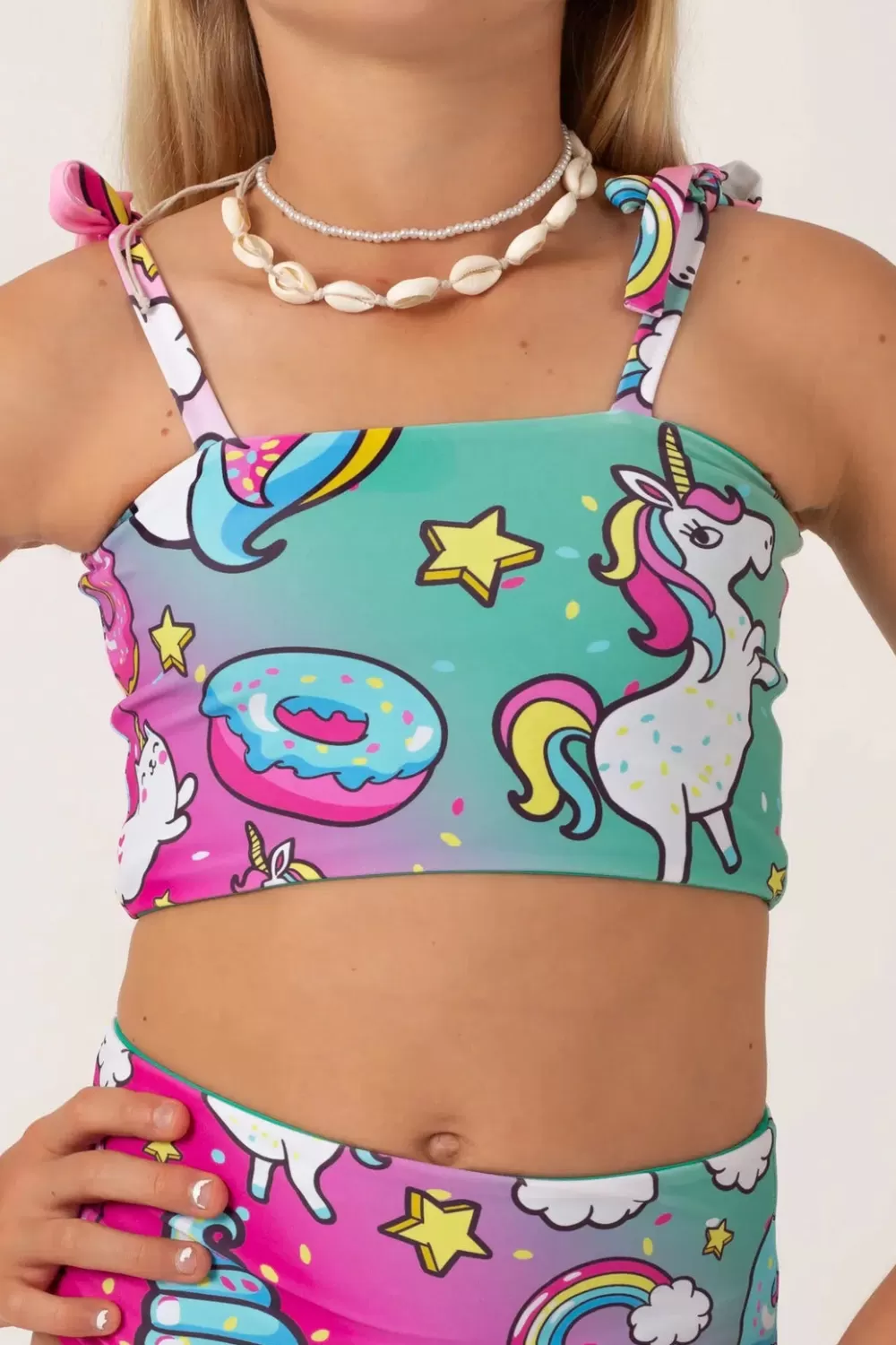 Silky Reversible Kids Bikini Top -*Exoticathletica Discount