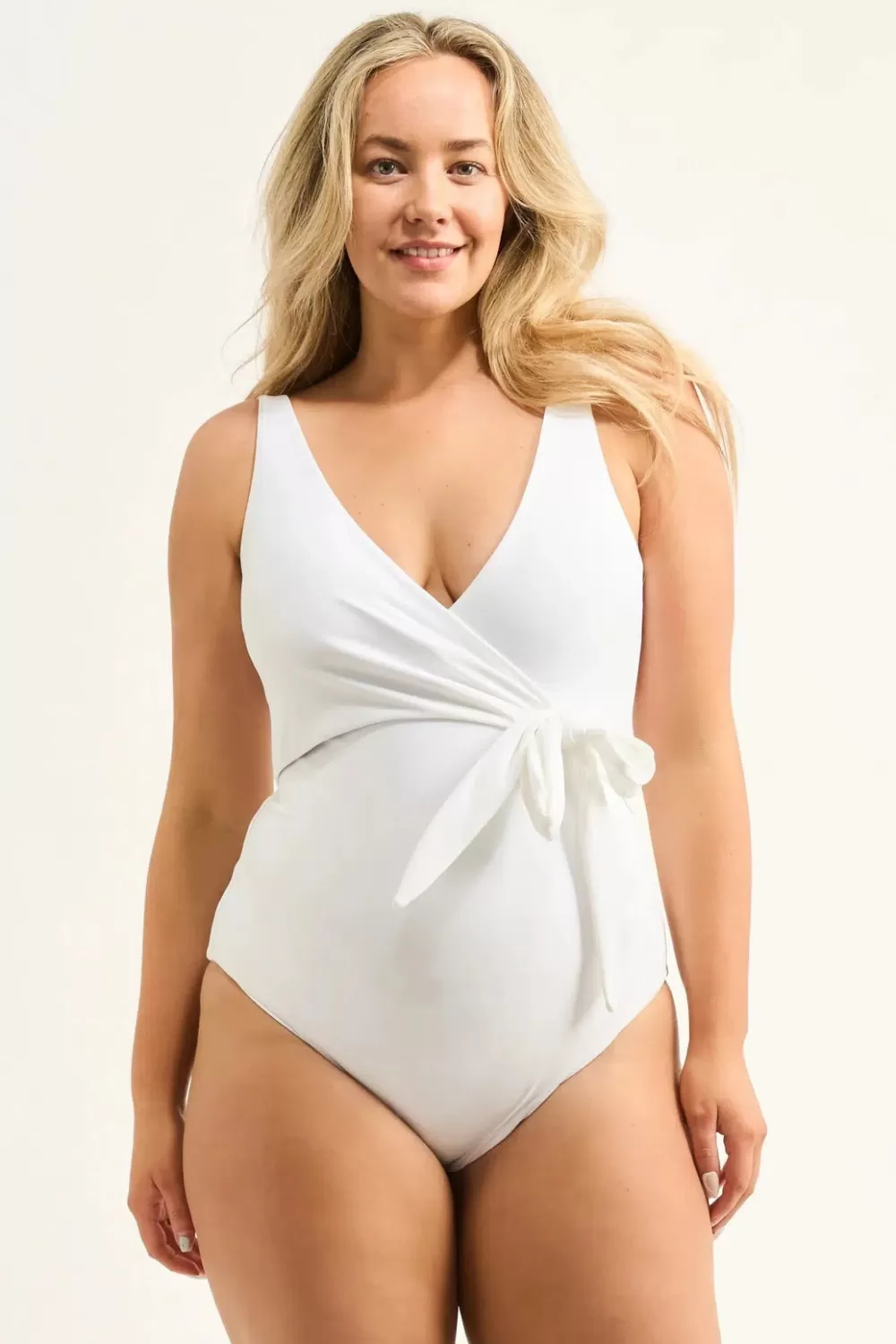 Silky Wrap One Piece W/ Extra Coverage Bottoms -*Exoticathletica Online