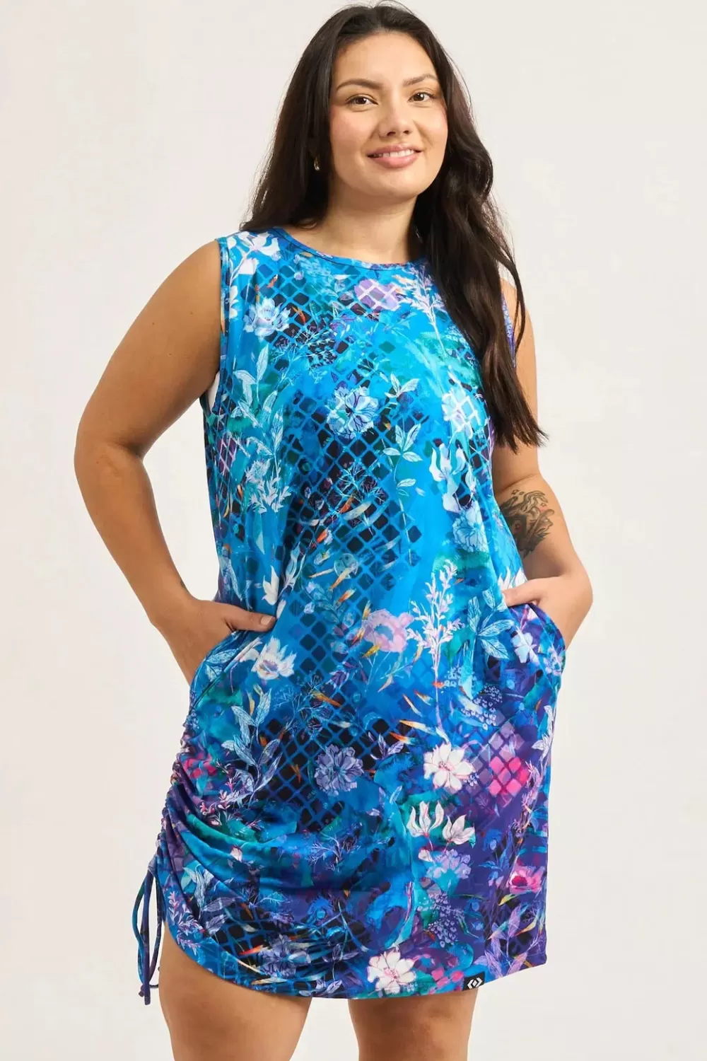 Soft To Touch Lazy Girl Dress Tank - Mermaid Mafia*Exoticathletica Sale