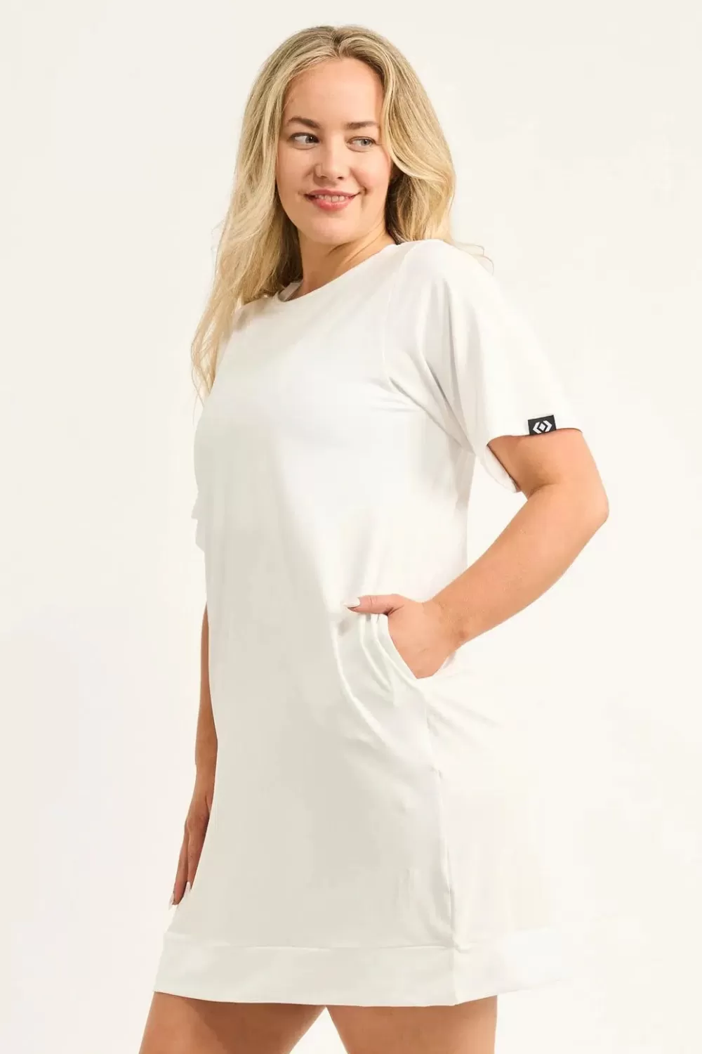 Soft To Touch Lazy Girl Dress Tee -*Exoticathletica Fashion